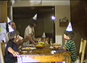 4. Screengrab from an old family video