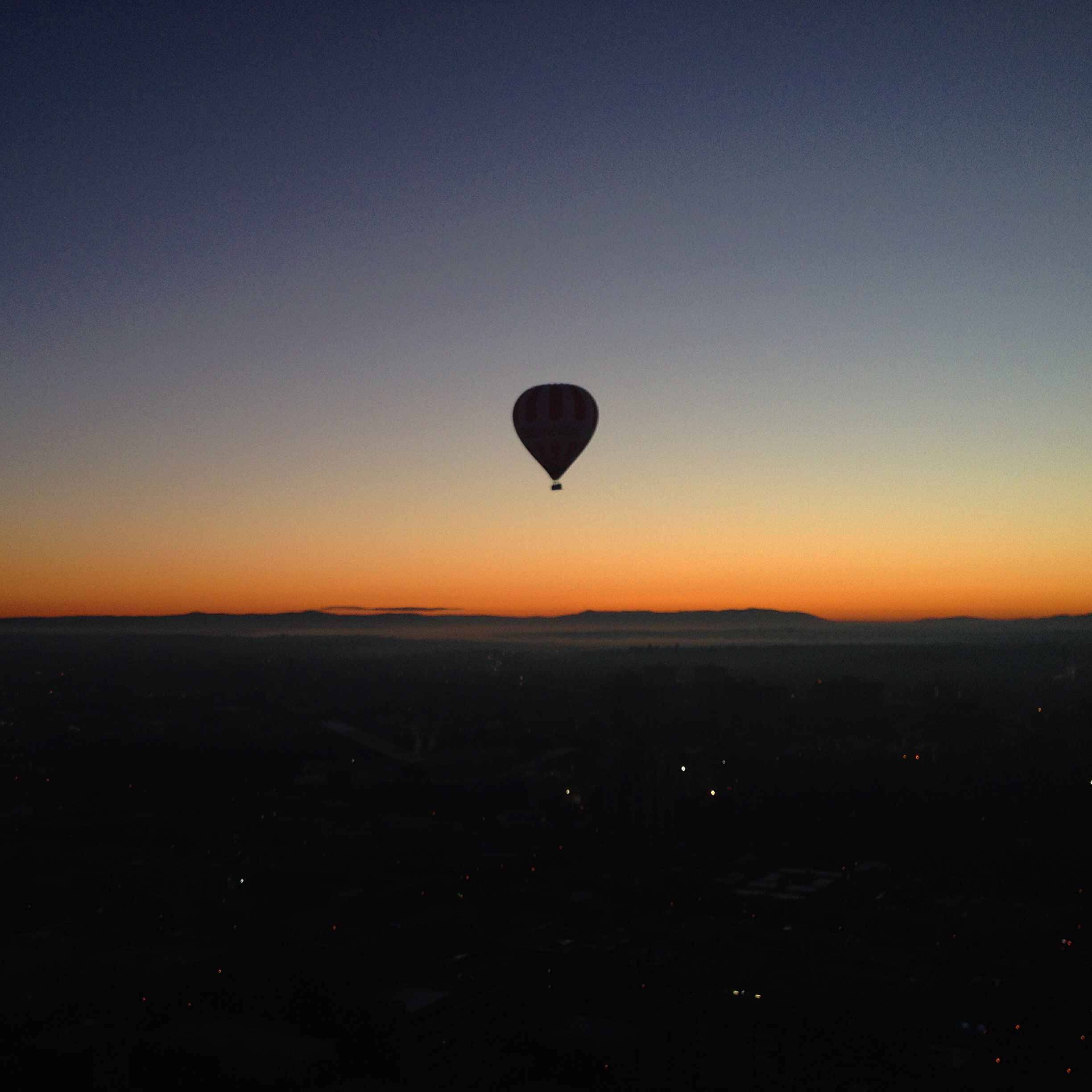Hot air balloon signifies the start of my day. 