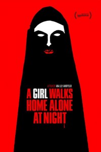a girl walks home alone at nihth